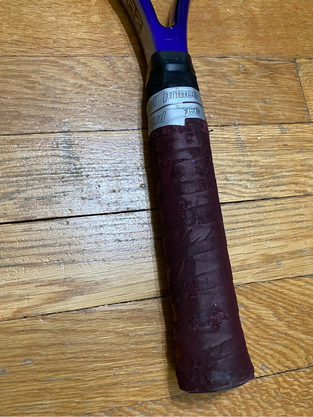Yamaha EOS RZ Tennis Racket 110 Inches XL2 (4 1/4) (needs regrip) Yellow Purple - Picture 2 of 12